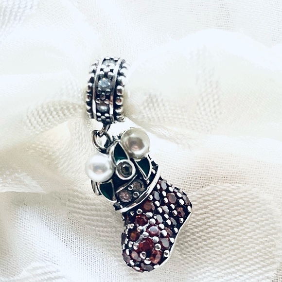 🎄 NWOT Christmas Sock Charm - Picture 7 of 12